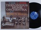 THELONIOUS MONK ORCHESTRA At Town Hall RIVERSIDE LP VG+ mono r