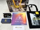 Elton John SIGNED Diamonds Pyramid Glastonbury Edition Vinyl + Eyeware Bundle