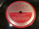 T-BONE WALKER-COMET 50-WEST SIDE BABY/LONESOME WOMAN BLUES-GUITAR BLUES 78 1947