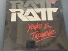 RATT You're In Trouble vinyl LP SEALED Target UK w/Hype EP