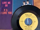 The Beatles-Love Me Do and PS I Love You US Tollie Single w/Picture Sleeve 1964
