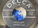 ANNISTEEN ALLEN Rough Lover/Pardon Me DECCA 9-30368 RARE SOUL 45 rpm 7” VG+ NICE