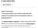 Kelly Clarkson Chemistry Barnes & Nobles Meet & Greet New York Ticket Signing LP