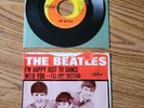 The Beatles “I’ll Cry Instead”original 1964 7” tab cut picture sleeve very good+