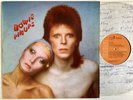 DAVID BOWIE PIN UPS VINYL L.P RECORD 1973 ORIGINAL + INNER