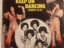 DISQUE VINYLE 45T 45 TOURS. MICHAEL JACKSON. The Jacksons KEEP ON DANCING 1977