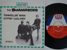 SHAMROCKS Travellin Man / Gypsy Lullaby RARE swedish beat 45 garage psych HEAR