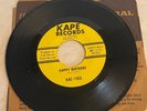 Vintage 45 RPM record doo wop kac-ties #515631 on kape records minty