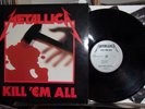 METALLICA-KILL 'EM ALL LP-RARE 1983 MEGAFORCE MRI 069 STERLING-THRASH METAL  NM