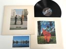 PINK FLOYD Wish You Were Here Original Columbia Promo LP + Postcard Rare MINT