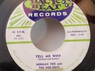 Norman Fox and The Rob-Roys TELL ME WHY / AUDRY (DOO WOP 45) #501 PLAYS VG+