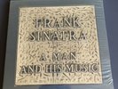 FRANK SINATRA - Man and Music Deluxe SIGNED CARD #1841 LP Vinyl VG+/VG+