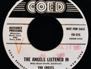 THE CRESTS The Angels Listened In + I Thank The Moon Doo Wop Promo 45 COED #515