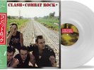 THE CLASH COMBAT ROCK Limited Clear Vinyl LP SIJP 1046 w/ OBI Poster Japan New