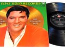 ELVIS PRESLEY GOLD RECORDS Vol 4 MONO RED SPOT RD 7924 NEVER ENDING COVER EX/EX