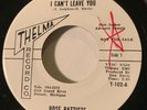 NORTHERN SOUL Rose Battiste I CAN'T LEAVE YOU Thelma 45 rare promo Detroit