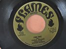 FLORA ADAMS Fire Fire REGGAE 45 FLAMES ORIGINAL