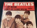 1964 BEATLES - I’M HAPPY JUST TO DANCE +  I’LL CRY INSTEAD - 45 RPM + SLEEVE NM