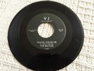THE BEATLES PLEASE PLEASE ME/FROM ME TO YOU VEE JAY 581 BLACK LABEL BLOCK  PRINT