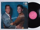 SAMMY DAVIS JR. & CARMEN MCRAE Boy Meets Girl DECCA LP VG+ mono promo s