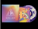Elton John Coloured Diamonds Pyramid Edition Purple/White vinyl LP VERY LIMITED