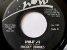 SMOKEY BROOKS Eternal / Spin-It Jig NOW 45 Original Soul Funk Breaks VG+