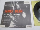 RARE JAMES DEAN on Conga Drums ad-lib jam session w/ Bob Romeo on Romeo 45 + PS