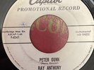TV THEME 45 RPM - RAY ANTHONY CAPITOL 19823 “PETER GUNN