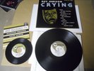 ROY ORBISON-CRYING-MONO 1ST PRESS LP ON MONUMENT & RUNNING SCARED 45 w/ PS