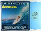 Surf Raiders - Raiders Of The Lost Surf LP - Surf Wax Blue Wax VG++ Autograph