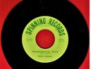 EDDIE THOMAS FRANKENSTEIN ROCK HALLOWEEN HORROR ROCK 45 RPM RECORD