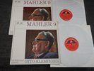 Klemperer: Mahler: Symphony No. 9 (S/C Columbia SAX 5281 & 5282 2 x UK LP) EX
