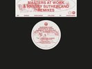 SURPRISE CHEF MASTERS AT WORK & HARVEY SUTHERLAND REMIXES NEW LP