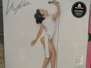 Kylie Minogue Fever Red LP Vinyl Record Limited Edition Like New Hype Sticker