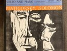 PIATIGORSKY/SOLOMON NM Beethoven Sonatas Cello/Piano RCA/VICTOR LM-6120 3LP BOX