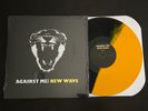 Against Me - New Wave Vinyl LP Yellow/Black Split /1800 Rare OOP