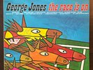 UAS6422 George Jones The Race Is On SIGNED George Jones Tammy Wynette, others VG