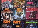 9 Stück 7` KISS Singles Guter Zustand