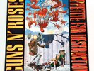 Guns N' Roses Appetite For Destruction WX 125 - 1987 vinyl LP + crucifix sticker