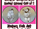 Serato Scratch Live Control Record Set Of 2, Jeremy Fish Picture Disc DJ Vinyl