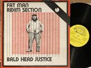 FAT MAN RIDIM SECTION - BALD HEAD JUSTICE - TOP RANKING SOUNDS LP vinyl album VG