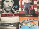 Bruce Springsteen x 4 vinyl record bundle all discs VG condition