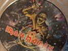 Iron Maiden Piece Of Mind Picture Disc Vinyl LP 1983 EMI Capitol SEAX-12306  EX