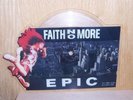 FAITH NO MORE - Epic - SHAPED PICTURE DISC RARE 1990 NEW