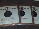 3+1 LP TRANSCRIPTION CBC Radio RM 164 165 166 MONTREAL VANCOUVER ORCHESTRA RELAY