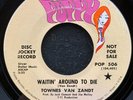 Waitin' Around To Die/Talking Karate Blues by Townes Van Zandt (Poppy) 7