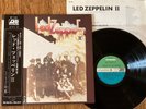 LED ZEPPELIN - LZ II - MEGA TOP 1969 1st PRESS JAPAN LP + OBI - ATLANTIC MT 1091
