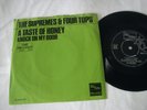 THE SUPREMES & FOUR TOPS - A TASTE OF HONEY / KNOCK ON MY DOOR, RARE DUTCH 7