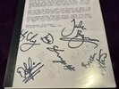 Stiff Little Fingers / Jake Burns / Punk: 1992  manuscript signed & rare