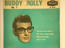 BUDDY HOLLY NO. 1 BRUNSWICK  EP RARE IN ORIGINAL SLEEVE 1959 UK LABEL VARIATION